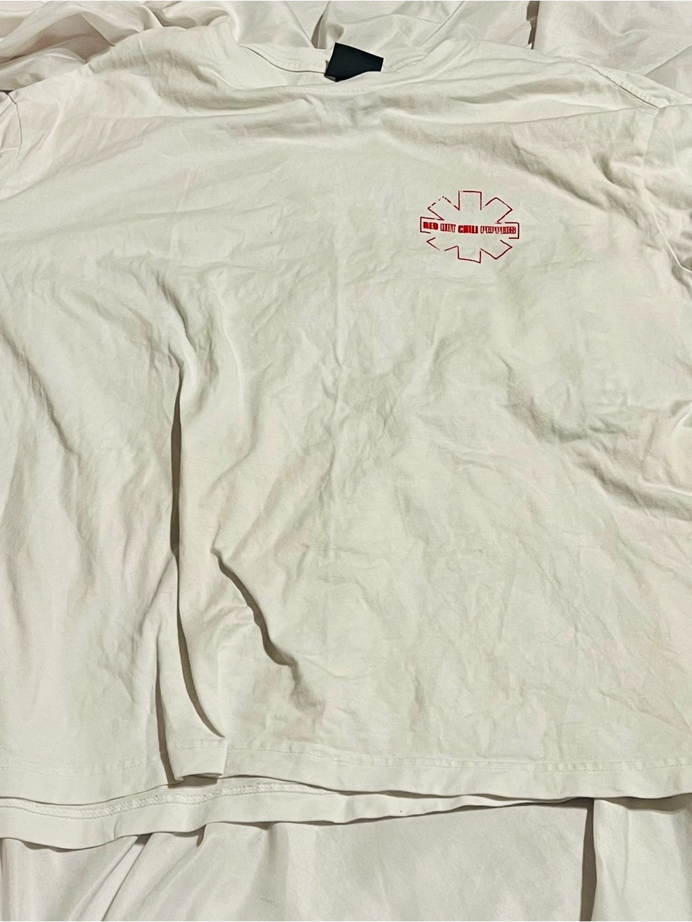 Red Hot Chili Peppers Short-Sleeve Tee with Small Red Graphic  XXL
